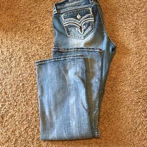 Rock Revival Easy Fit Boot Cut Jeans